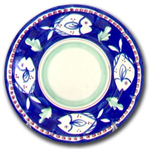 Piatto piano "Animaletti: linea mare"
