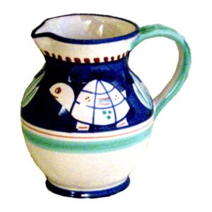 Brocca acqua h 20 "Animaletti "linea mare"