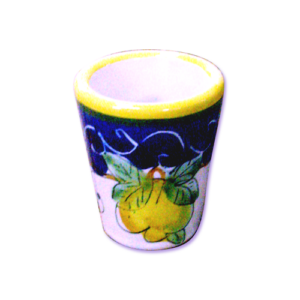 Bicchierino da limoncello "Limoni graffito"