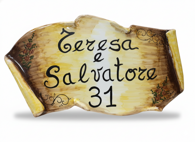 Applique traforato con decoro Amalfi