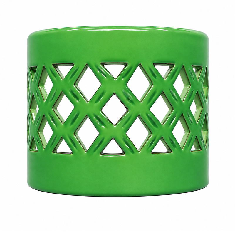 Applique traforato colore verde