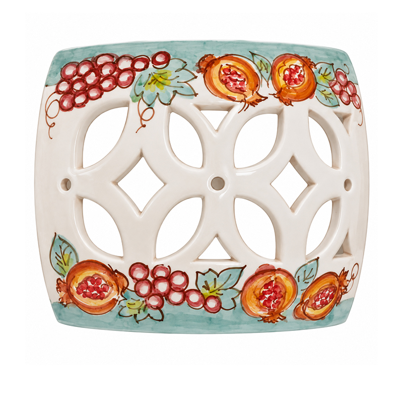 Applique traforato con decoro a fiori 2