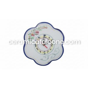 Orologio decorato con fiori