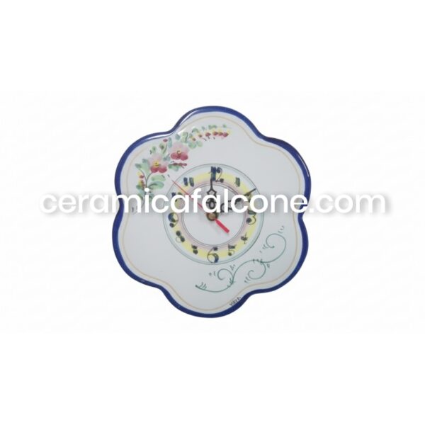 Orologio decorato con fiori