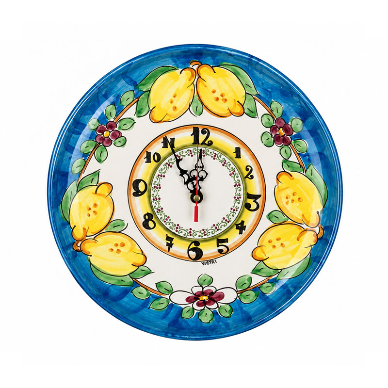 Orologio decorato paesaggio Costiera Amalfitana 5