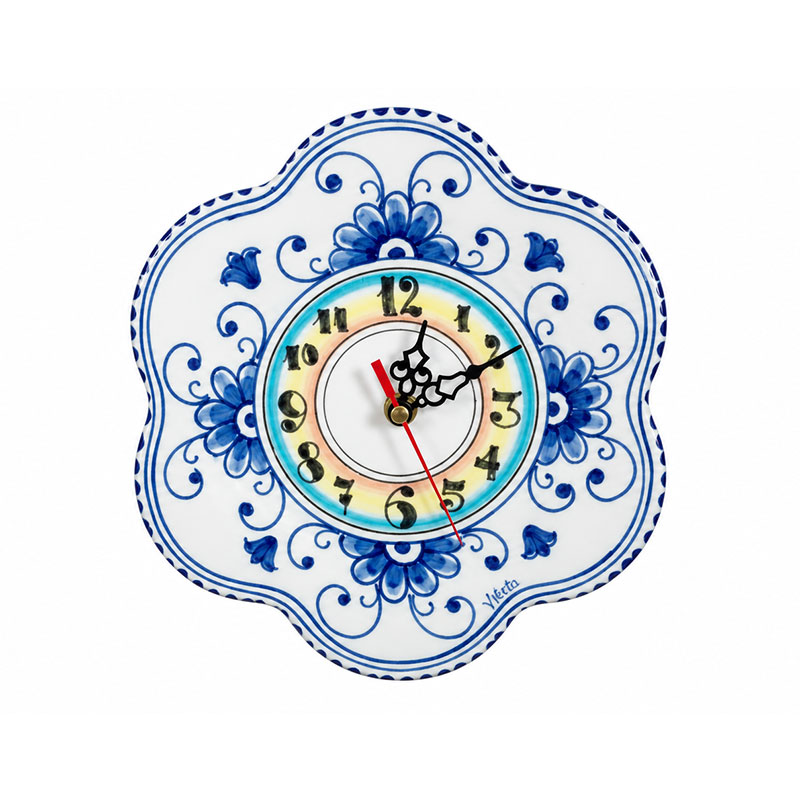 Orologio decorato stile moderno a rilievo