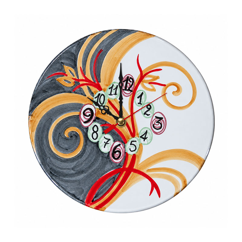 Orologio decorato stilizzato